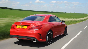The CLA's direct rivals include the Audi A3 Saloon and Volkswagen CC