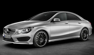 Mercedes CLA saloon 2013 front quarter