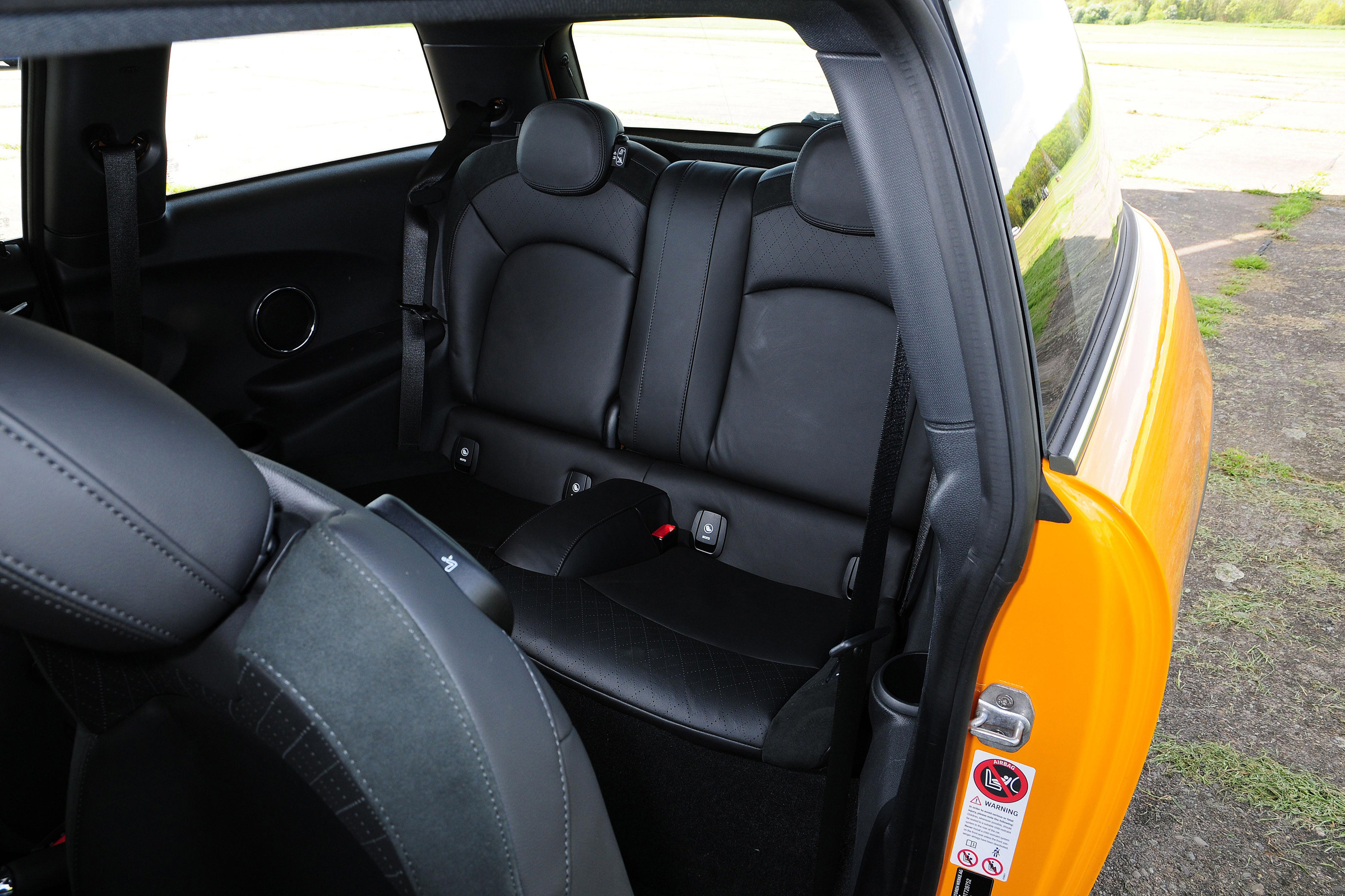 MINI hatchback rear seats