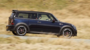 MINI Clubman driving - side view