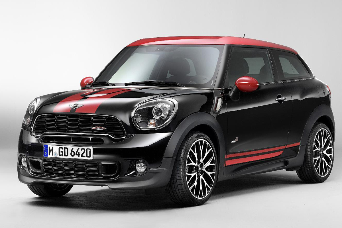 MINI John Cooper Works Paceman hatchback 2013 front quarter