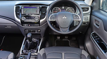 Very rugged interior but some rather cheap plastics