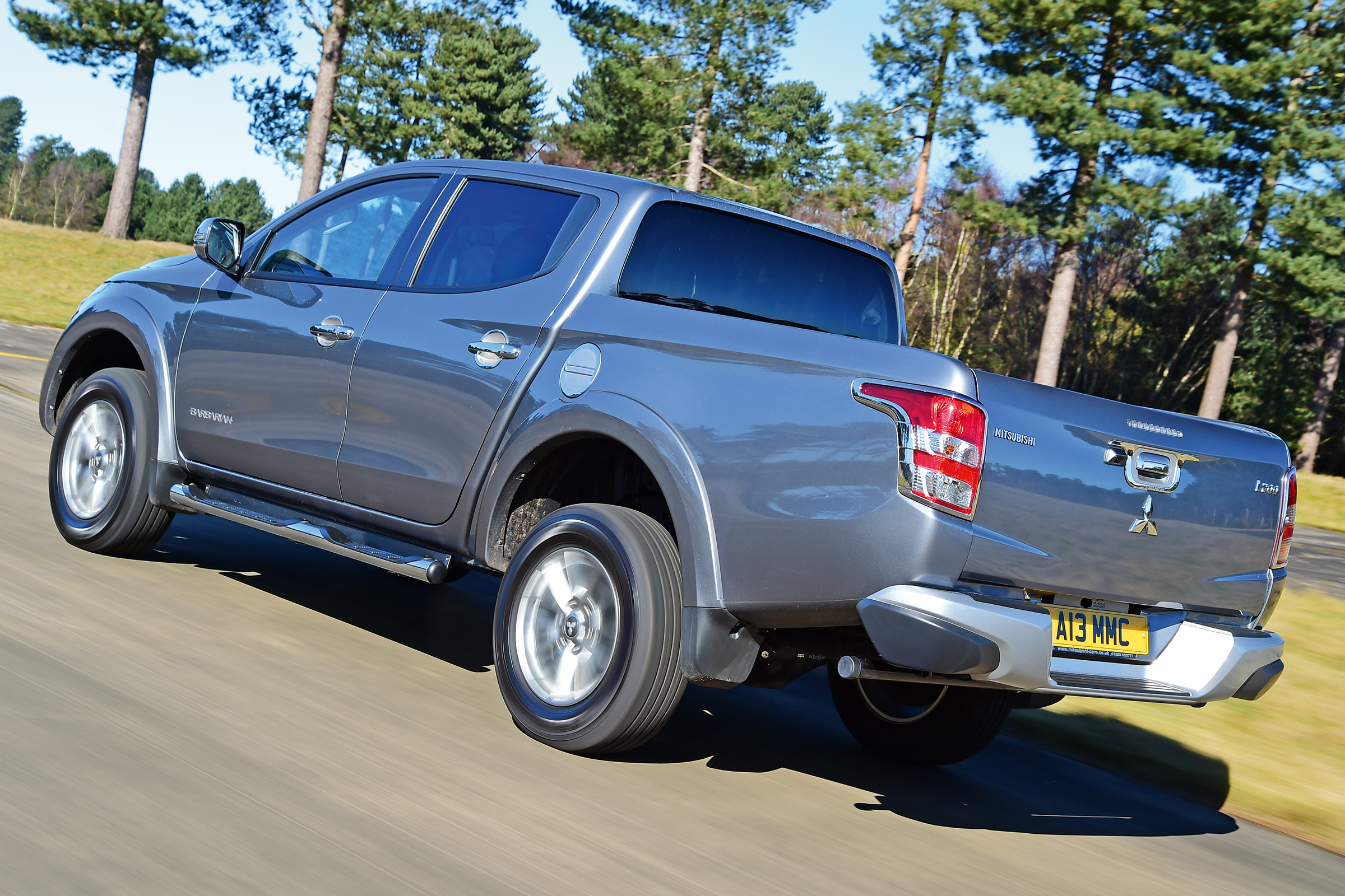 It has a huge towing capacity of over three tonnes