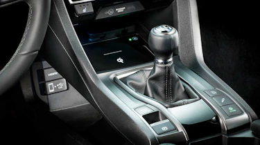 The new Honda Civic will be available with a six-speed manual gearbox