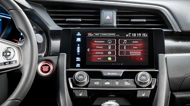Up-to-date infotainment will be a feature of the latest Honda Civic hatchback