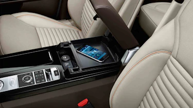 ...And it can also be had with wireless mobile phone charging technology in the armrest