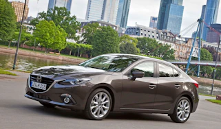 New Mazda3 saloon 2013 side