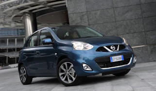 Nissan Micra hatchback 2013 front quarter cornering