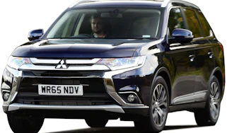 Mitsubishi Outlander cutout