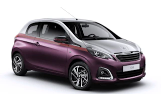 Peugeot 108 hatchback 2014 front quarter static