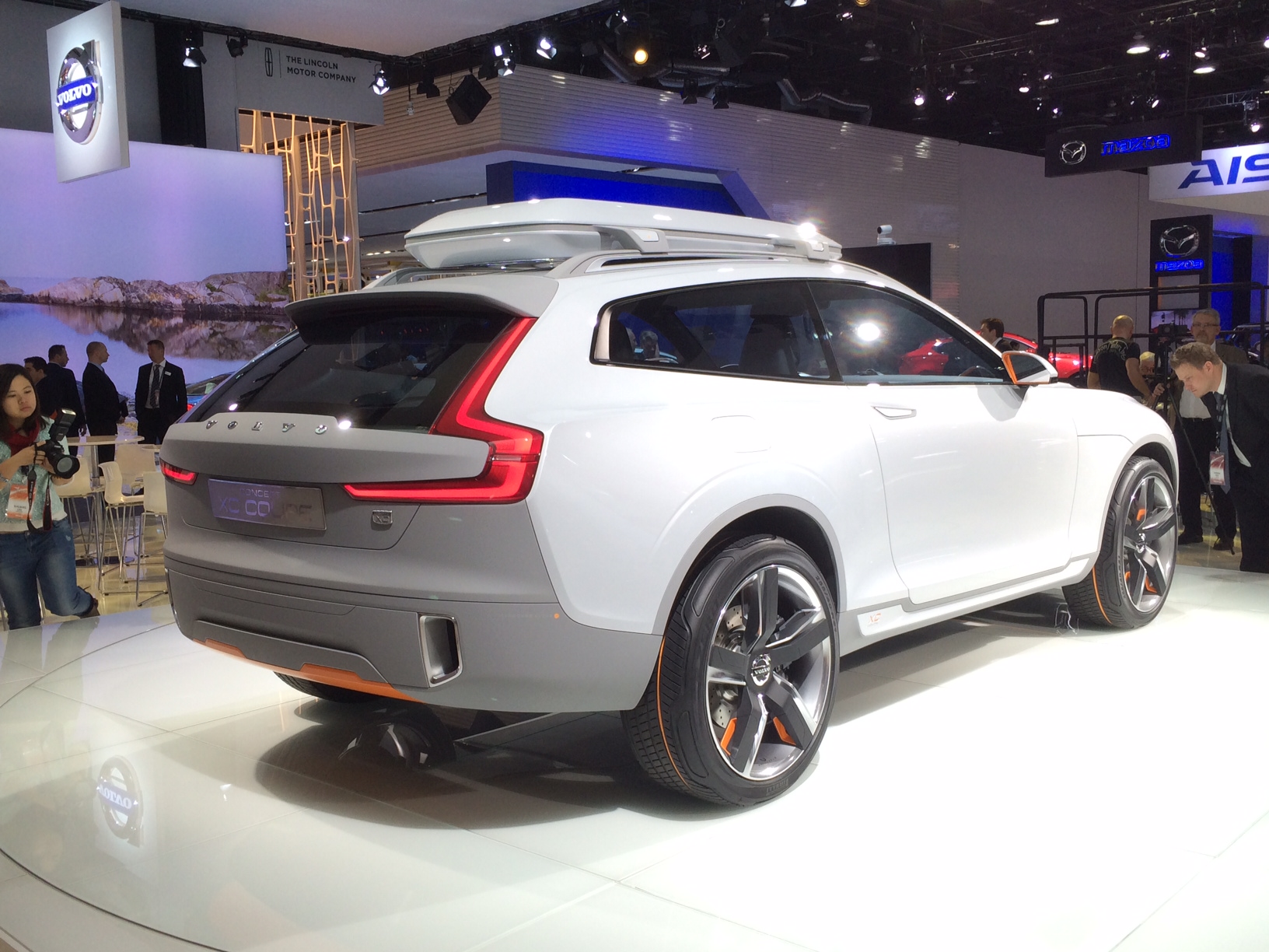 Volvo Concept XC Coupe rear quarter static