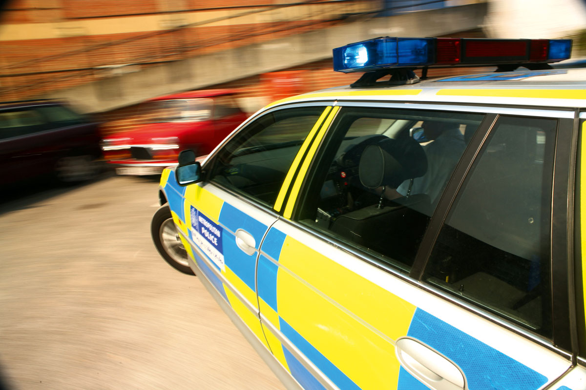 New driving fines 2013 police car image