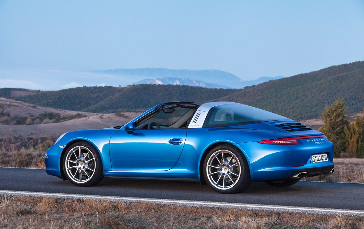 Porsche 911 Targa 2014 rear static