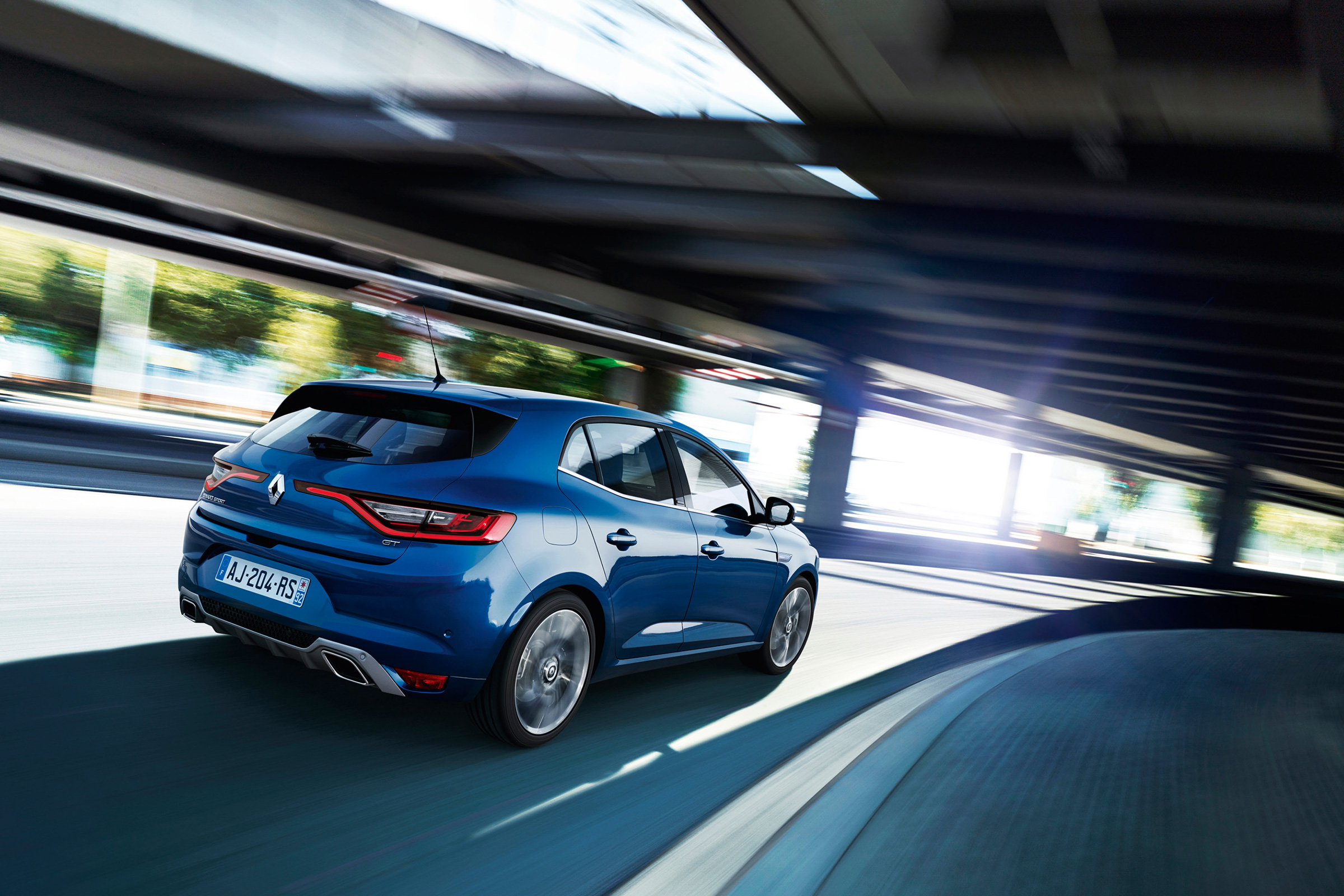 The GT has a launch-control system and its dual-clutch gearbox can change down several gears at once.