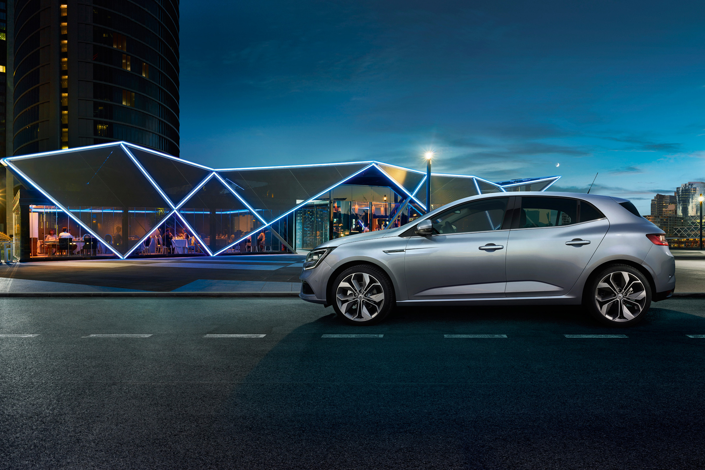 The new Megane is based on the same platform as the Nissan Qashqai, Renault Kadjar and Nissan Pulsar.