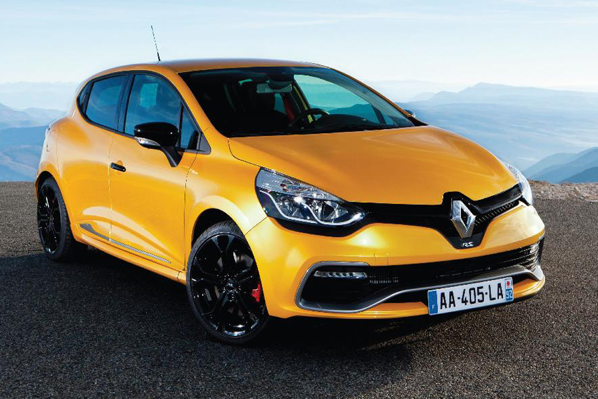 Renault Clio Renaultsport 200 Turbo 2013 front quarter