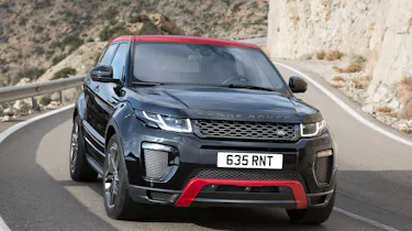 The red and black Land Rover Range Rover Evoque Ember special edition was unveiled in 2016