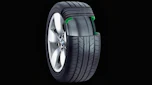 Tyre cutout
