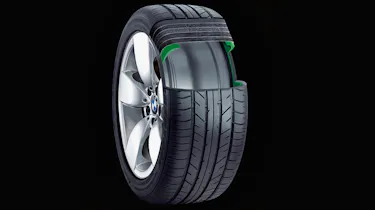 Tyre cutout
