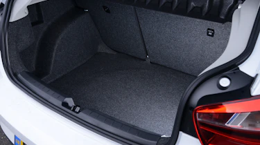 The Ibiza has a 292-litre boot, which is reasonably good for the class