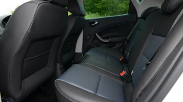Rear-seat space isn't great in the Ibiza – something to bear in mind if you regularly carry four adults