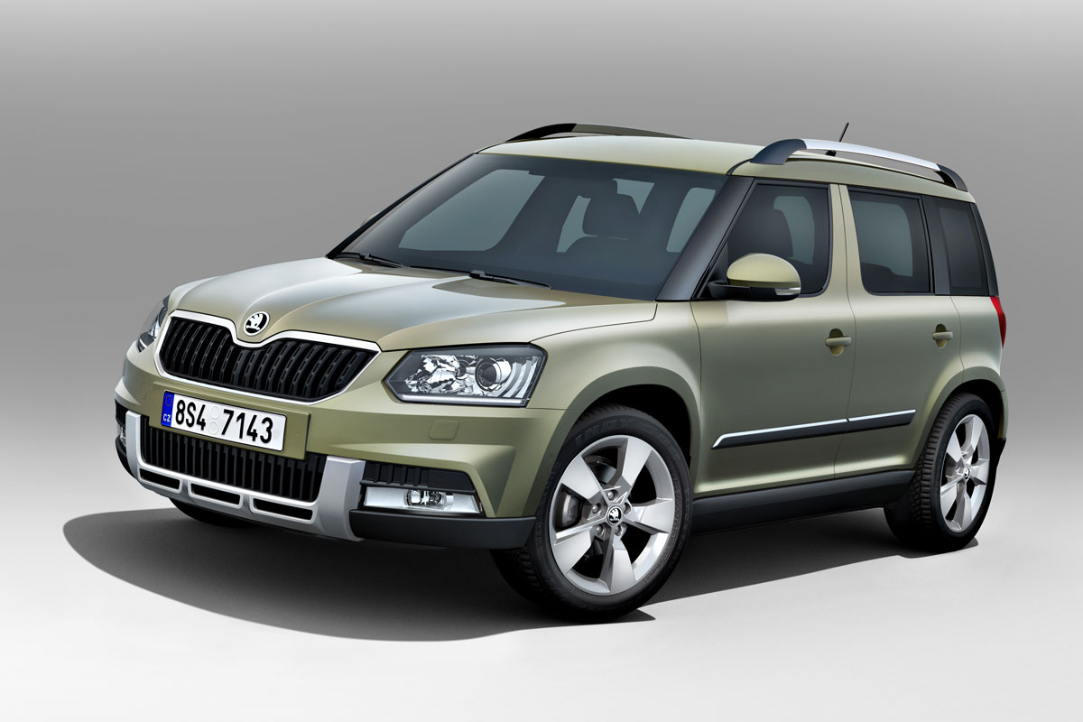 Skoda Yeti 2013 front quarter static