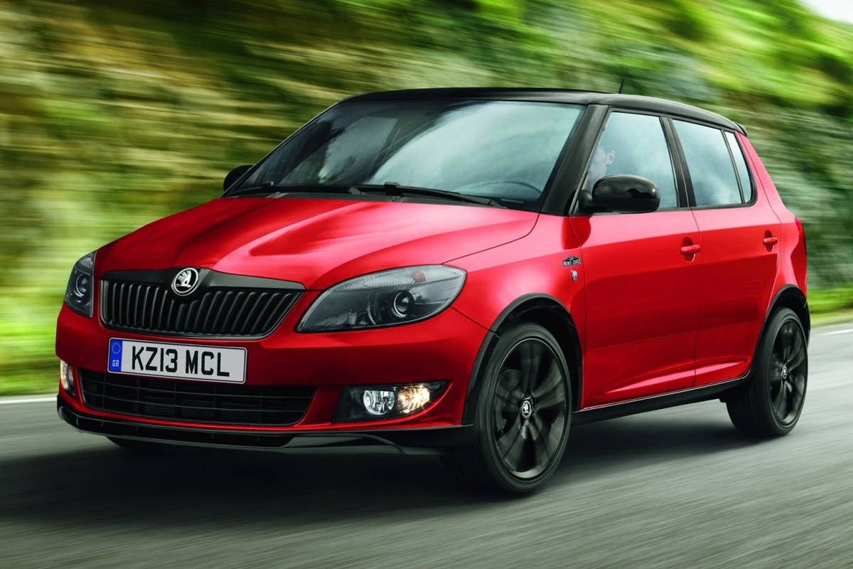 Skoda Fabia Monte Carlo Tech 2013 front quarter
