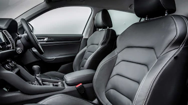 Only top-spec Edition versions of the Skoda Kodiaq come with leather upholstery as standard