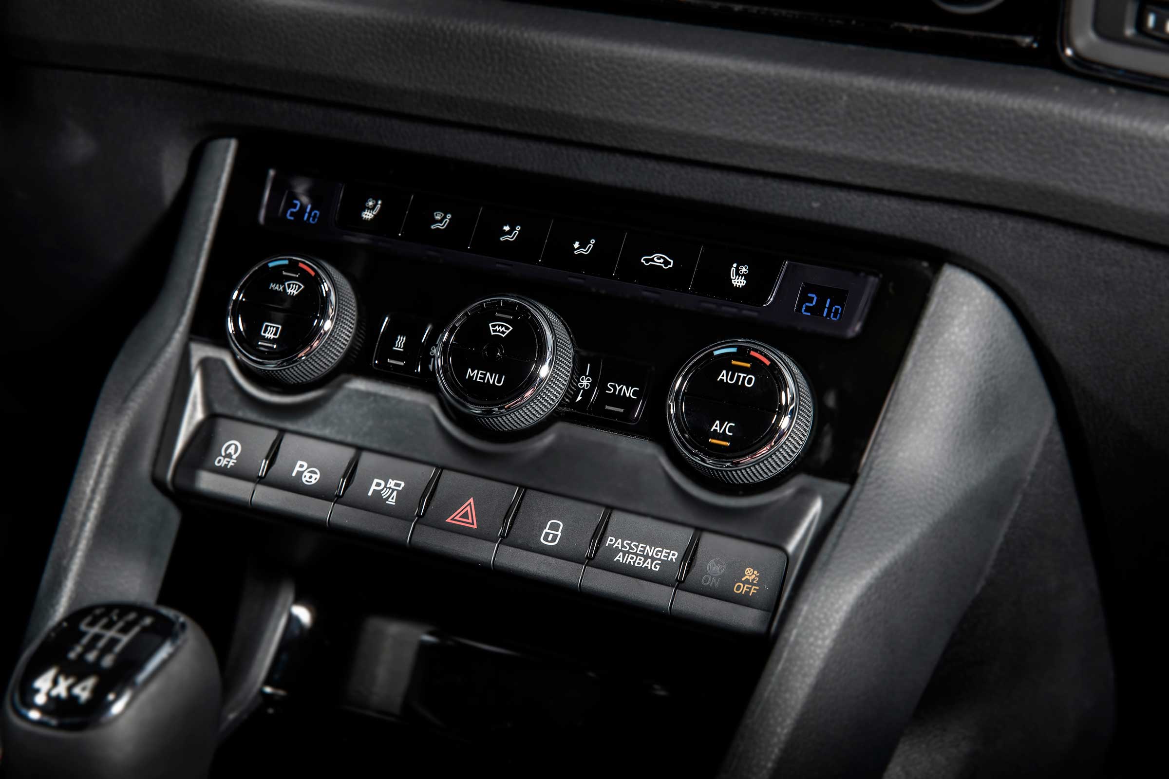 Air-conditioning is also standard across the Skoda Kodiaq range