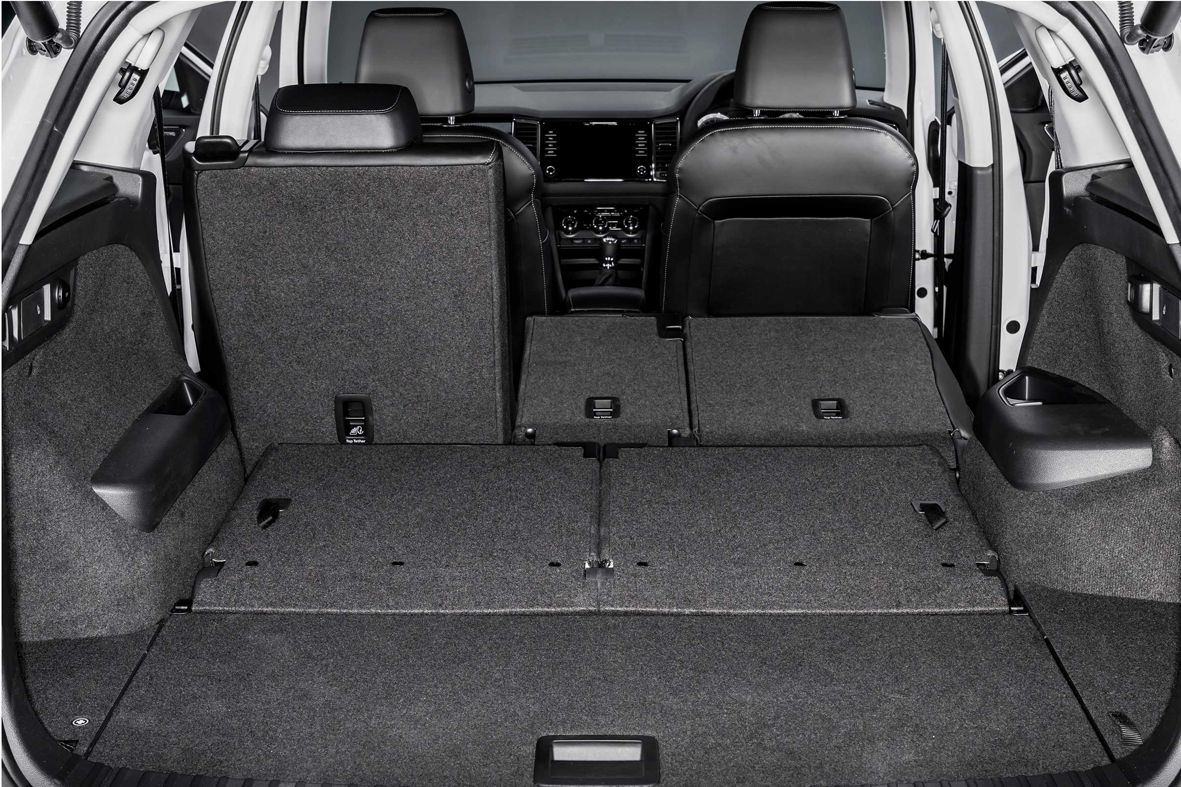 Fold all the seats down and you get more than 2,000 litres of loadspace