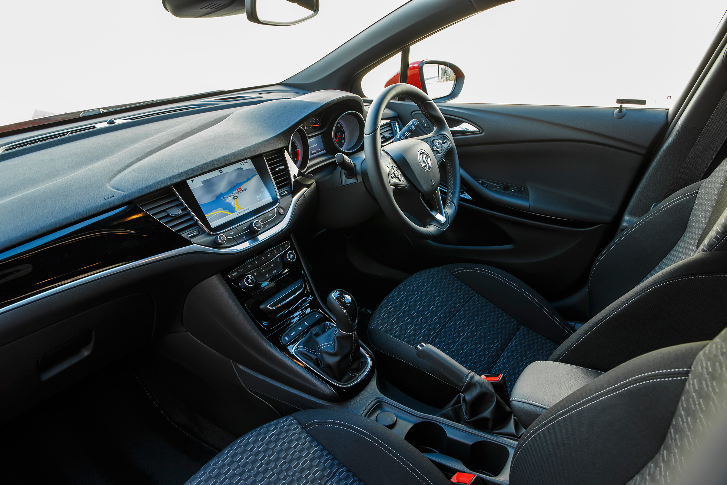 The Astra Sports Tourer’s interior puts rivals' to shame