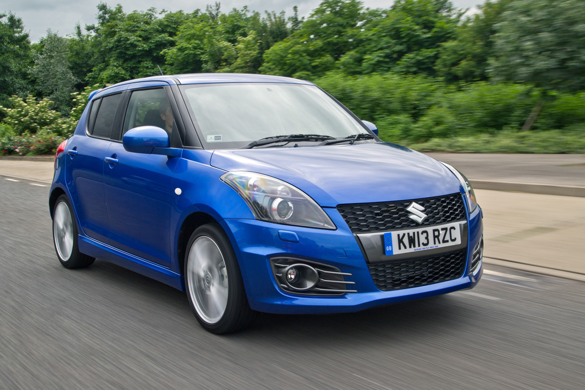 suzuki swift sport five door hatchback 2013 front tracking