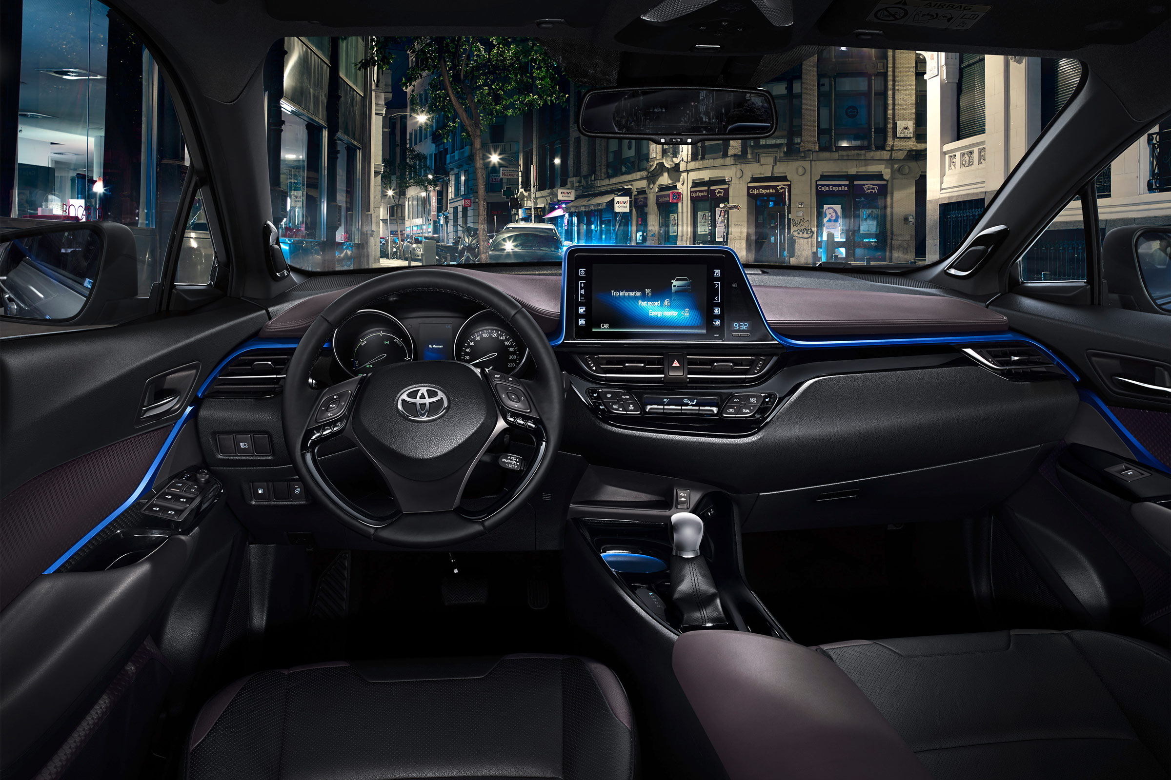 The interior is substantially more stylish than other Toyota models currently on sale