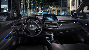 The interior is substantially more stylish than other Toyota models currently on sale