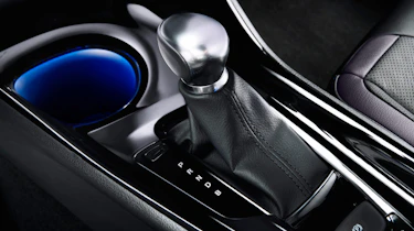 Hybrid models are fitted with a CVT-type automatic gearbox which is noisy
