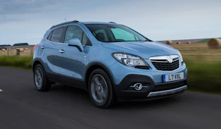 Vauxhall Mokka SUV 2013 front quarter tracking