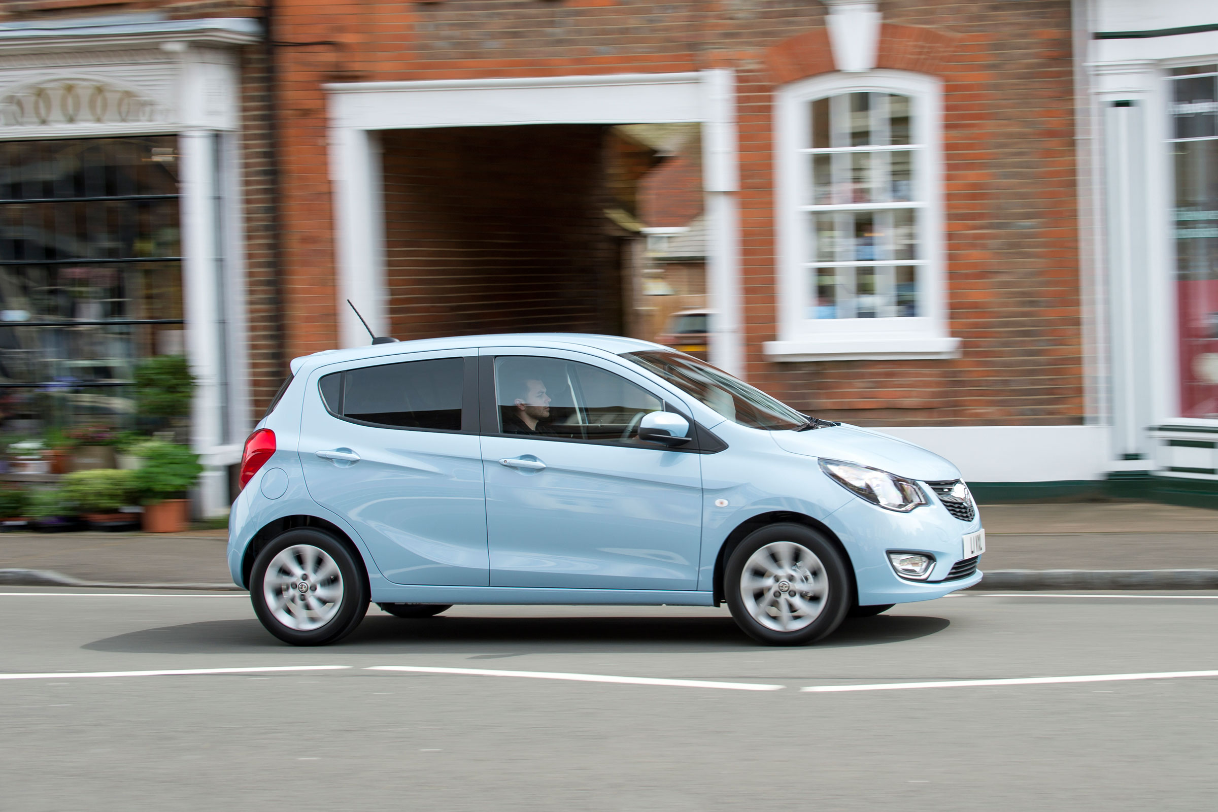 Although it’s a city car the Viva cruises well on the open road, too