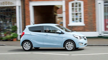 Although it’s a city car the Viva cruises well on the open road, too