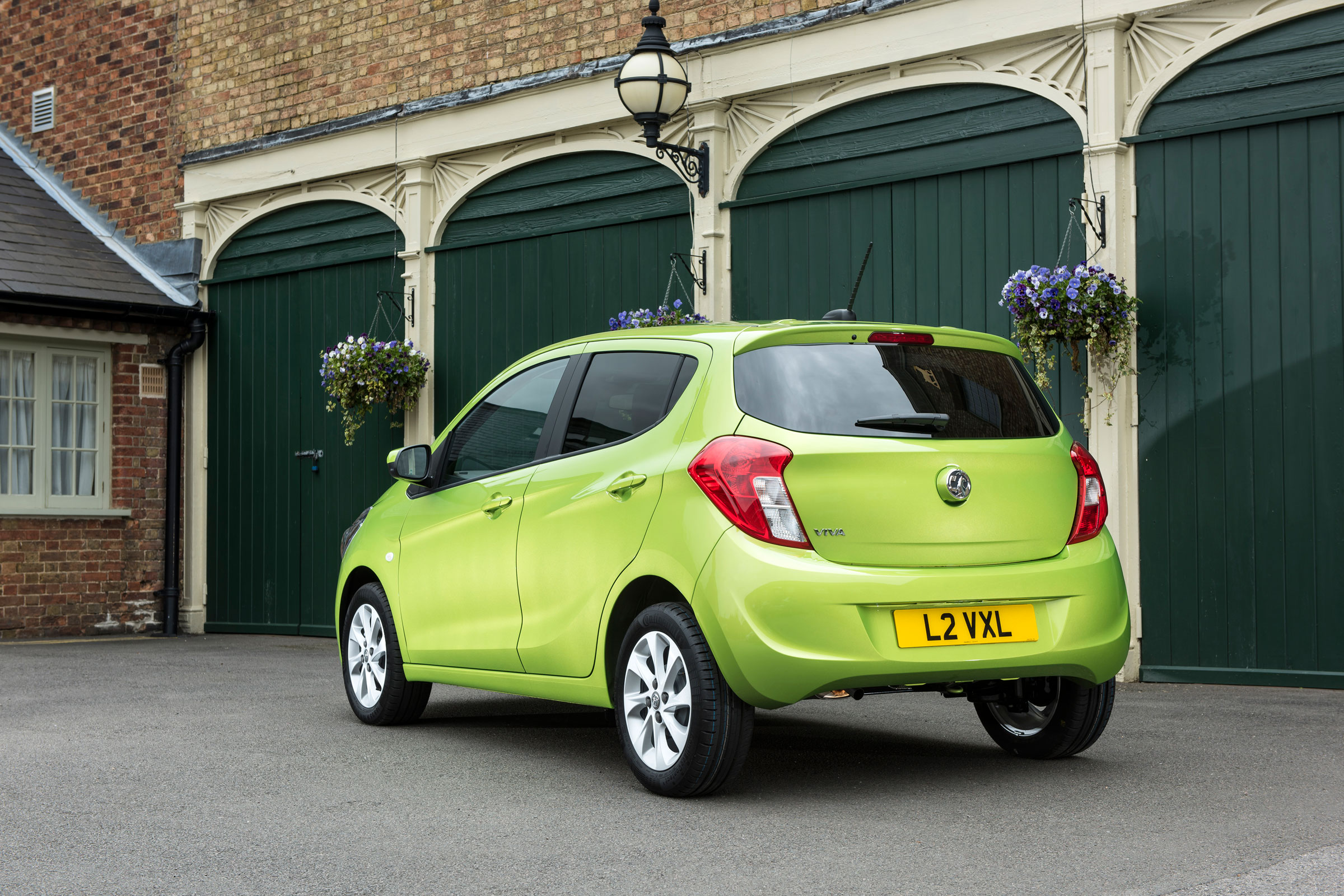 Options include larger 16-inch alloy wheels, bright metallic colours and rear parking sensors