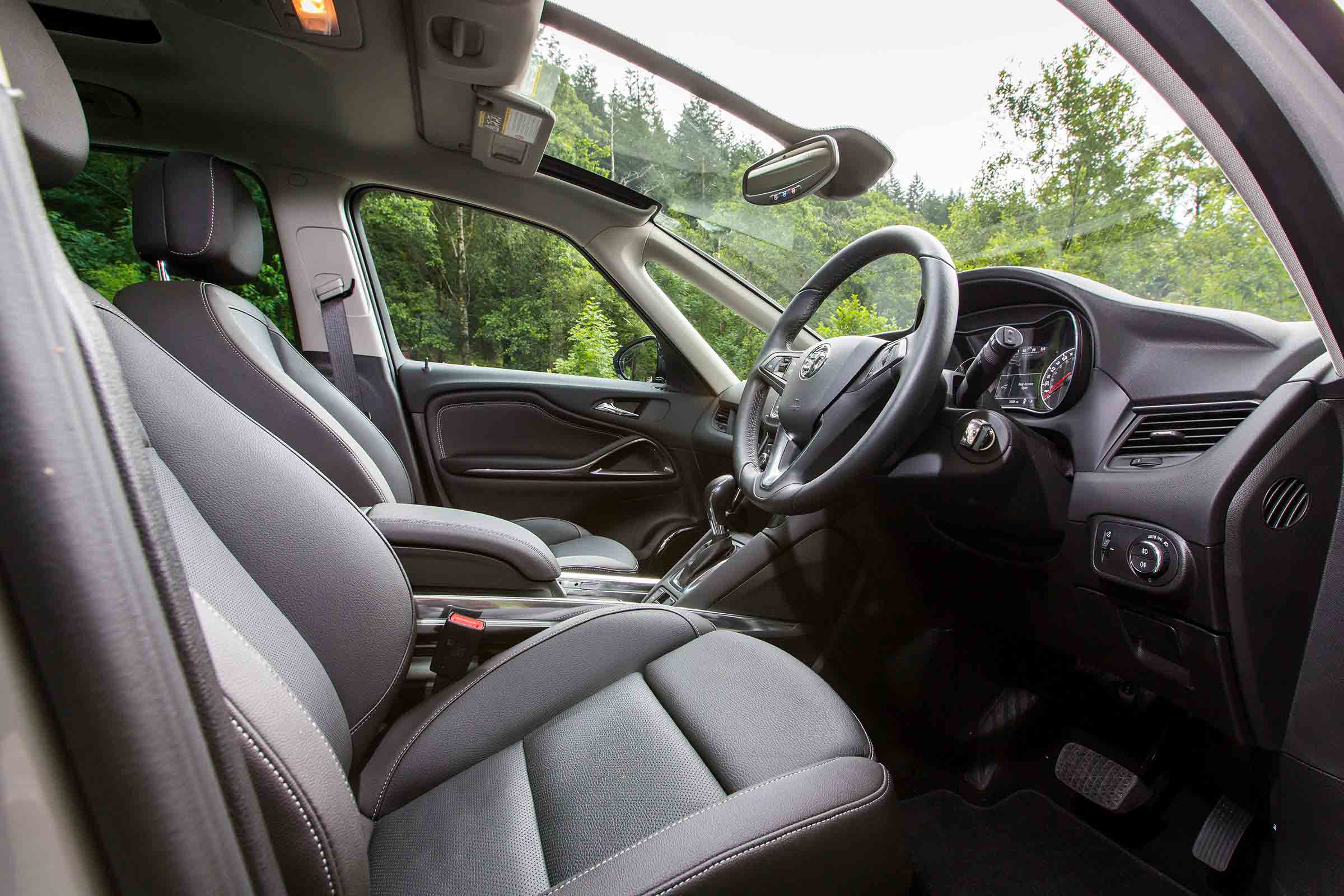 The Zafira Tourer has a comfortable driving position with a great view out