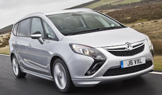 Vauxhall Zafira Tourer front quarter