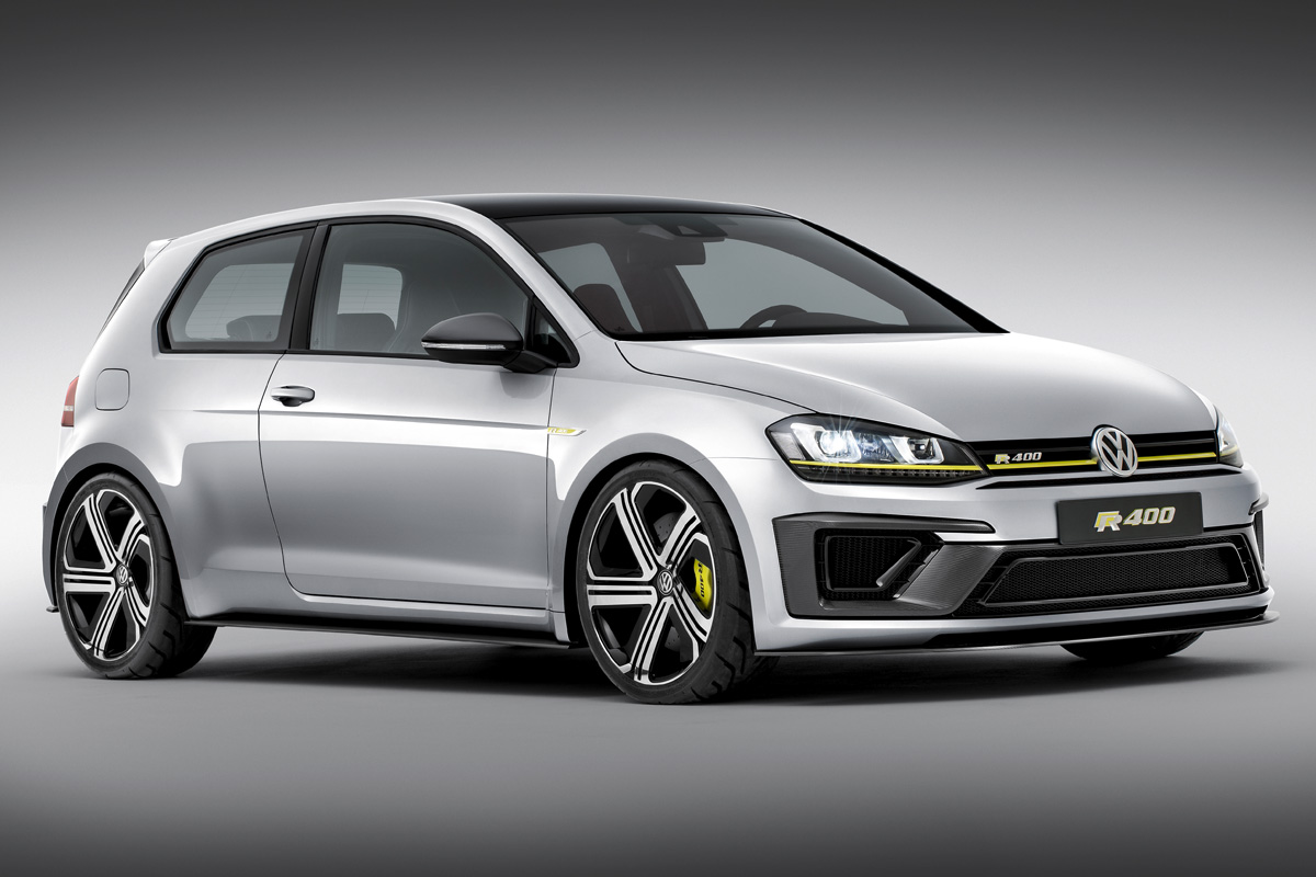 Volkswagen Golf R 400 front static