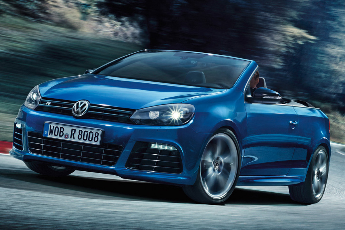 Volkswagen Golf R cabriolet 2013 front quarter