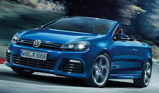Volkswagen Golf R cabriolet 2013 front quarter