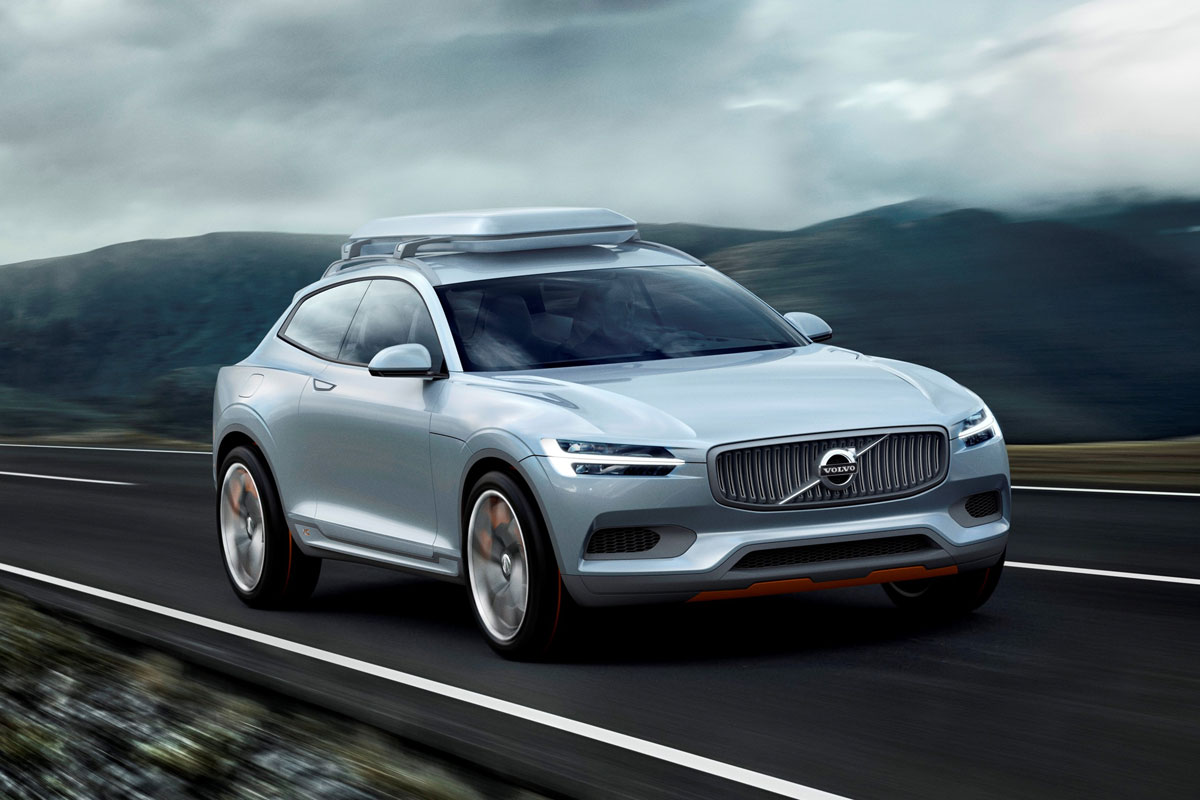 Volvo Concept XC Coupe action