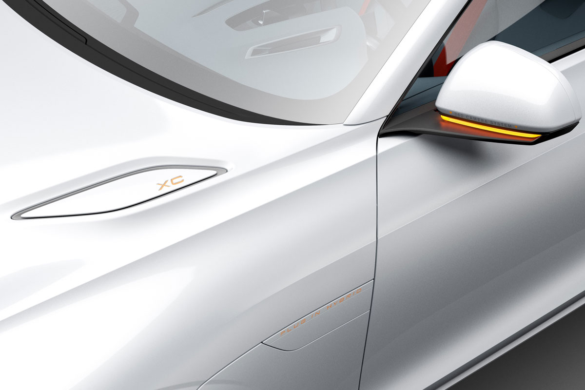 Volvo Concept XC Coupe door mirror