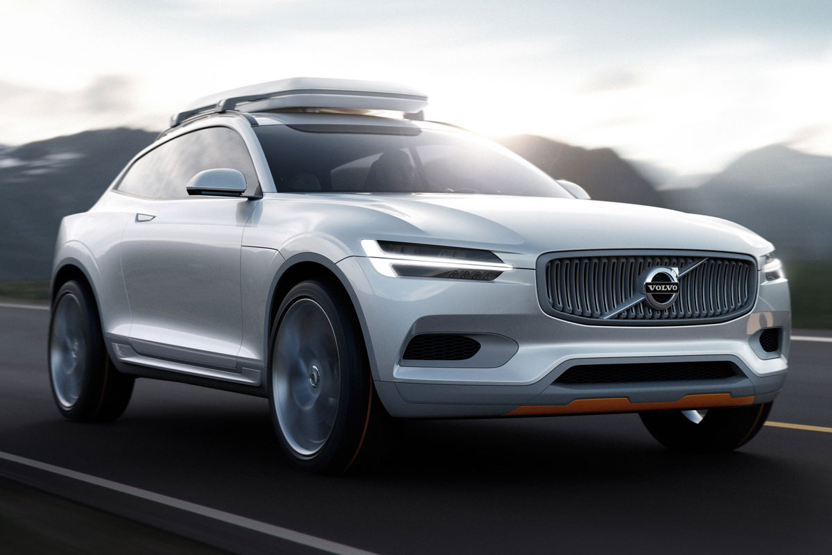 Volvo Concept XC Coupe front tracking