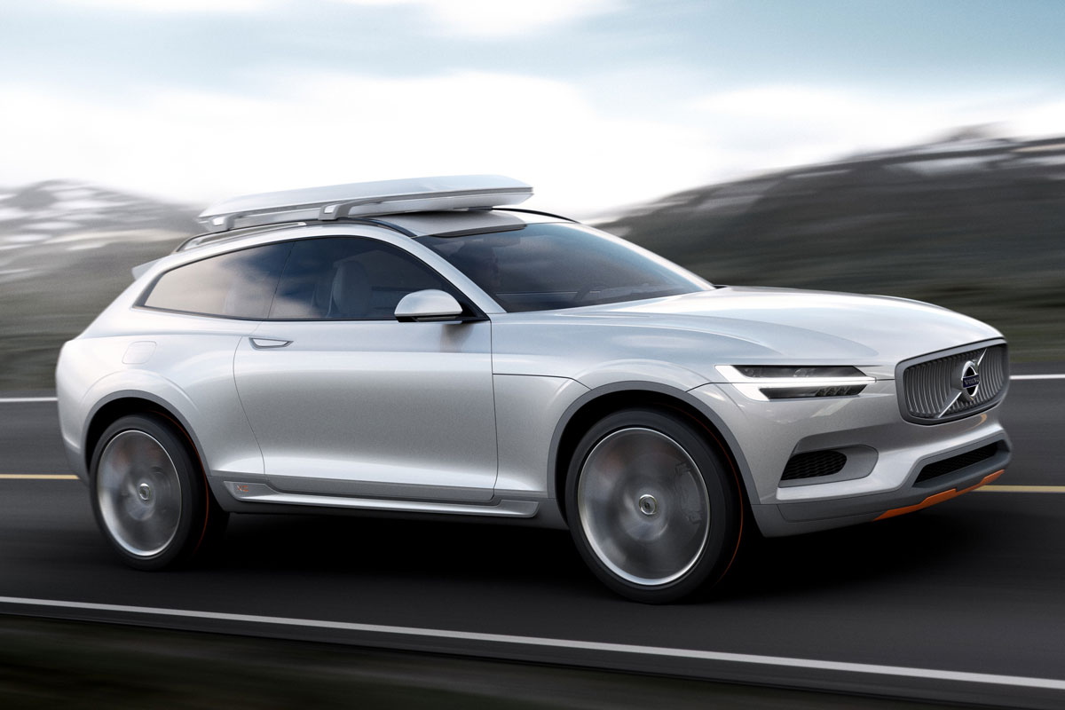Volvo Concept XC Coupe profile action