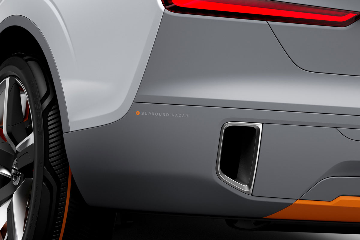 Volvo Concept XC Coupe radar
