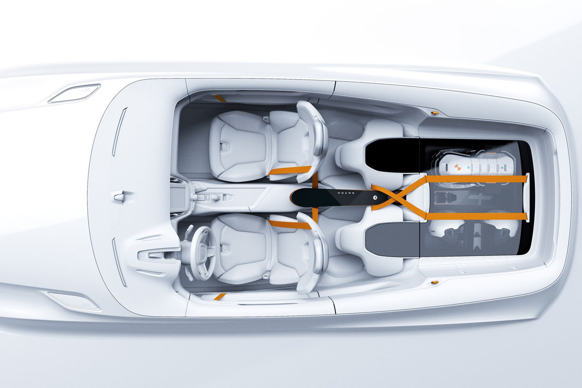 Volvo Concept XC Coupe seats